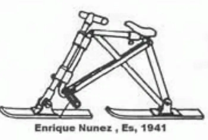 Schneevehikel von Enrique Nunez de Benitez aus dem Jahr 1941