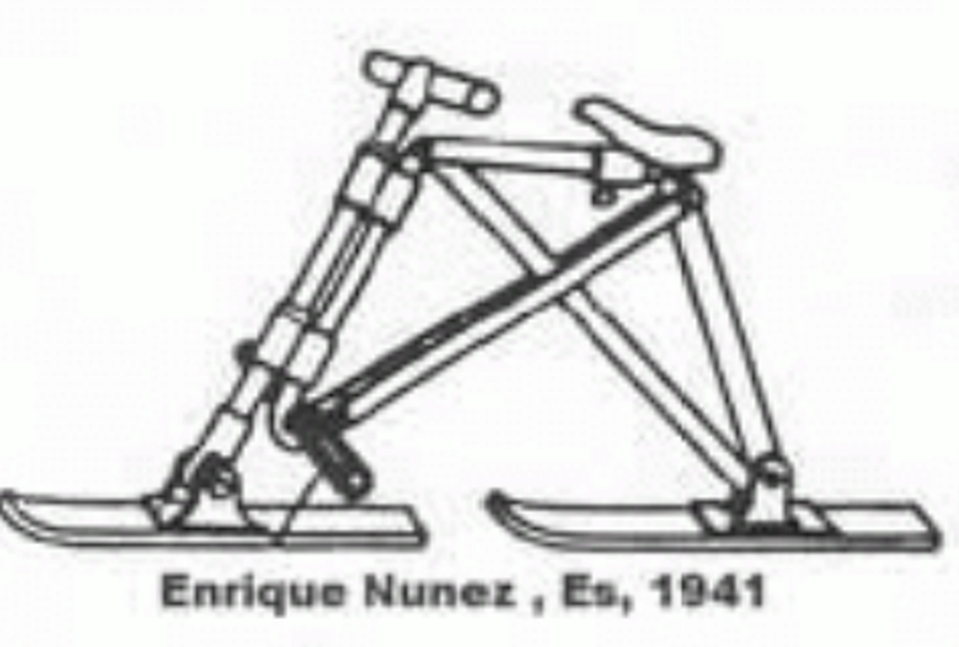 Schneevehikel Enrique Nunez de Benitez 1941