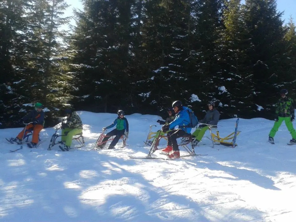 Titelbild: Skibob fahren - HS Obdach