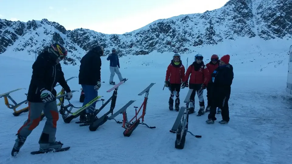 Titelbild: Gletschertraining der Schüler-NM - Kaunertaler Gletscher
