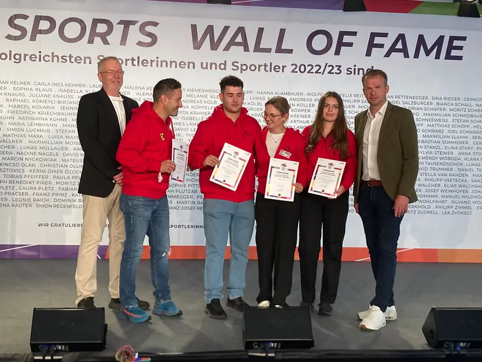 Titelbild: Ehrung beim Tag des Sports 2023